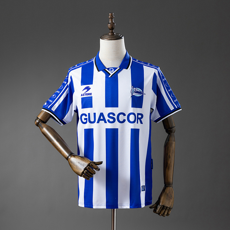 Camiseta Retro Deportivo Alavés 98-99 Local S-XXL